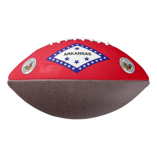 Arkansas-Flagge Football (Gedreht 270)