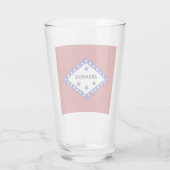 Arkansas-Flagge Glas (Rückseite)