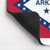 Arkansas-Flagge Mousepad (Ecke)