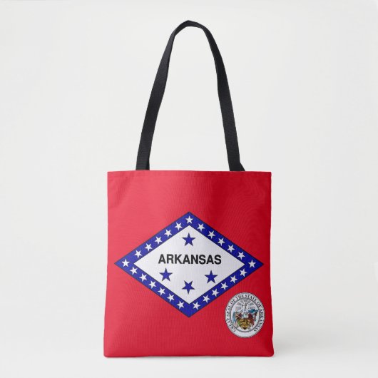 Arkansas-Flagge Tasche (Vorderseite)