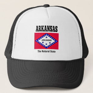 Arkansas-Flagge Truckerkappe