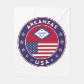 Arkansas Fleecedecke (Vorderseite)