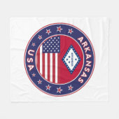 Arkansas Fleecedecke (Vorderseite (Horizontal))