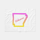 Arkansas Fleecedecke (Vorderseite (Horizontal))