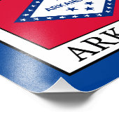 Arkansas Fotodruck (Ecke)