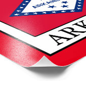 Arkansas Fotodruck (Ecke)