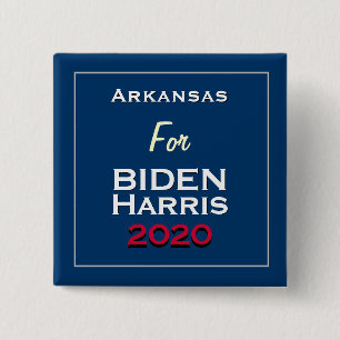 Arkansas für BIDEN HARRIS 2020 Square Button