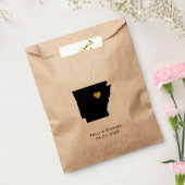 Arkansas Gastgeschenk Hochzeit Leckerei Sacks Pape Geschenktütchen (Versiegelt)