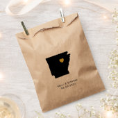 Arkansas Gastgeschenk Hochzeit Leckerei Sacks Pape Geschenktütchen (Ausgeschnitten)