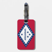 Arkansas Gepäckanhänger (Rückseite vertikal)