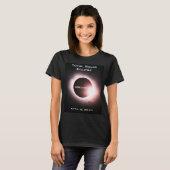 Arkansas Gesamte Sonnenfinsternis 8. April 2024 T-Shirt (Vorne ganz)