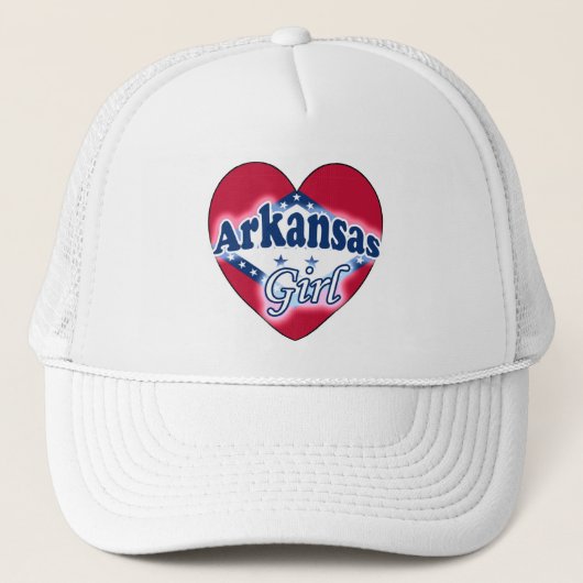 Arkansas Girl Truckerkappe (Vorderseite)