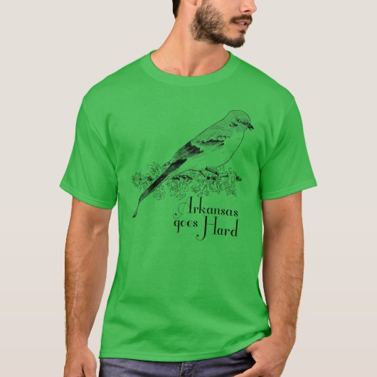 Arkansas Goes Hard T-Shirt (Vorderseite)