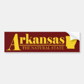 Arkansas Gold Autoaufkleber (Vorne)