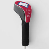 ARKANSAS GOLF HEADCOVER (angewinkelt)