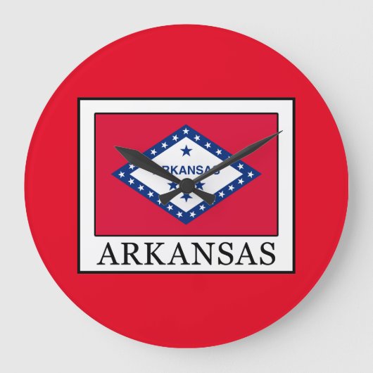 Arkansas Große Wanduhr (Vorderseite)
