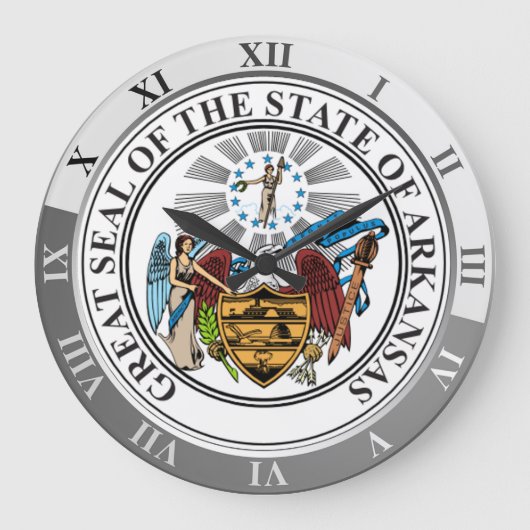 Arkansas Große Wanduhr (Vorderseite)