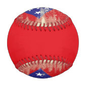 Arkansas grunge Flag Baseball (Rückseite)