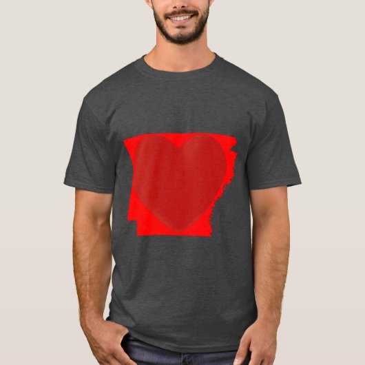 Arkansas Heart T-Shirt (Vorderseite)