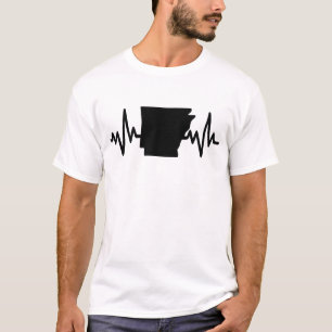 Arkansas heartbeat design unisex T-Shirt