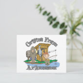 Arkansas Hillbilly Postkarte (Stehend Vorderseite)