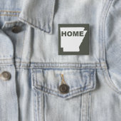 Arkansas Home Away From State Button Badge Pin (Beispiel)