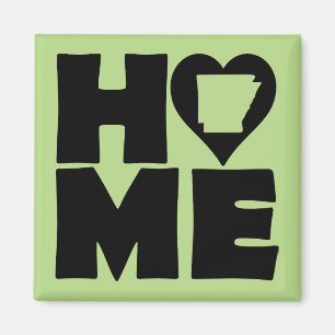 Arkansas Home Heart State Kühlschrankmagnet