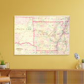 Arkansas, Indisches Gebiet Leinwanddruck (Insitu (Wohnzimmer))