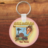 Arkansas individuelle Name Schlüsselanhänger (Vorderseite)
