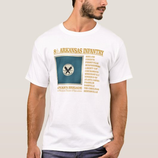 Arkansas Infantry (BA2) T-Shirt (Vorderseite)
