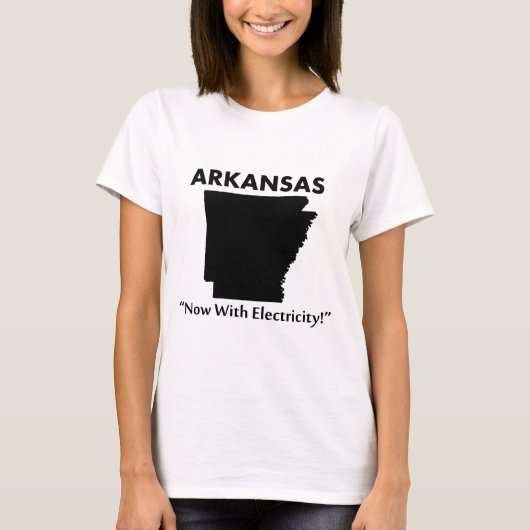 Arkansas - Jetzt mit Strom T-Shirt (Vorderseite)
