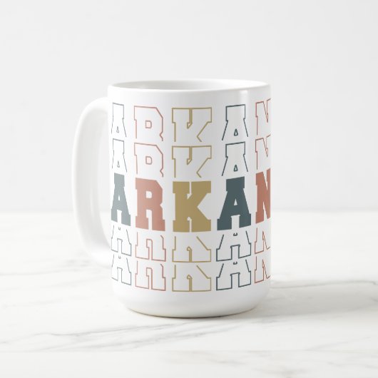 Arkansas Kaffeetasse (Vorderseite Links)