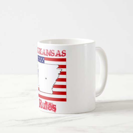 ARKANSAS KAFFEETASSE (VorderseiteRechts)