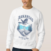 Arkansas – Land of Natural Wonders Sweatshirt (Vorderseite)