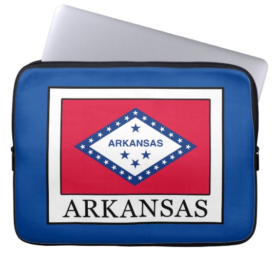 Arkansas Laptopschutzhülle (Vorderseite)