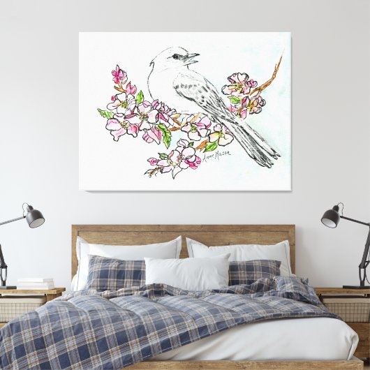 Arkansas Leinwanddruck (Insitu (Schlafzimmer))