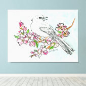 Arkansas Leinwanddruck (Insitu (Holzboden))