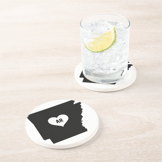 Arkansas-Liebe Untersetzer (Seite)