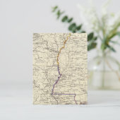 Arkansas, Louisiana und Mississippi Postkarte (Stehend Vorderseite)