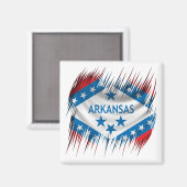 Arkansas Magnet (Vorderseite/Rückseite)