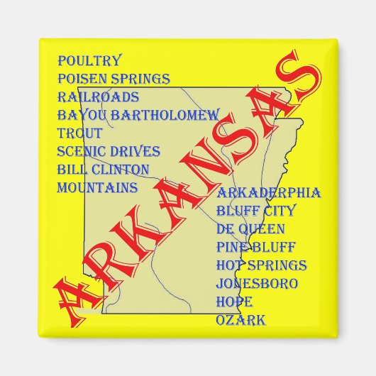 ARKANSAS MAGNET (Vorne)