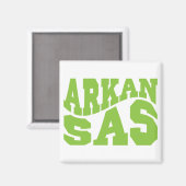 Arkansas Magnet (Vorderseite/Rückseite)