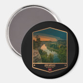 Arkansas Magnet (Vorderseite/Rückseite)