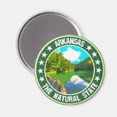 Arkansas Magnet (Vorderseite/Rückseite)