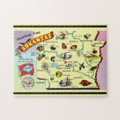 Arkansas Map Puzzle (Horizontal)
