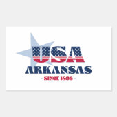 Arkansas Mein Zuhause Staat Sticker (Vorderseite)