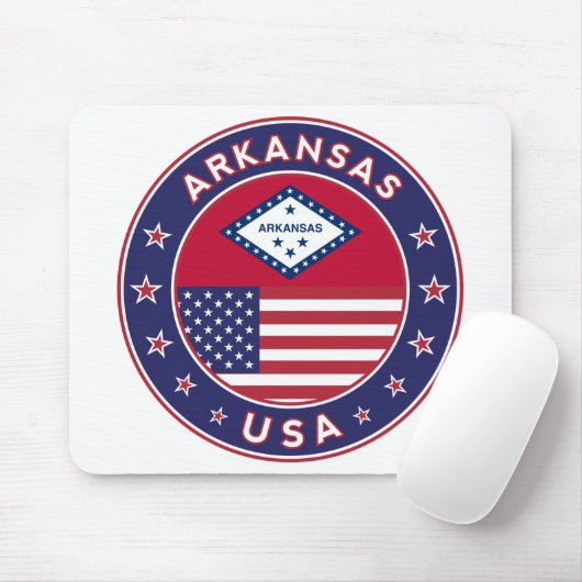 Arkansas Mousepad (Mit Mouse)