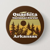 Arkansas National Forest Ouachita Button (Vorderseite)