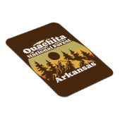 Arkansas National Forest Ouachita Magnet (Rechte Seite)