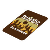 Arkansas National Forest Ouachita Magnet (Linke Seite)